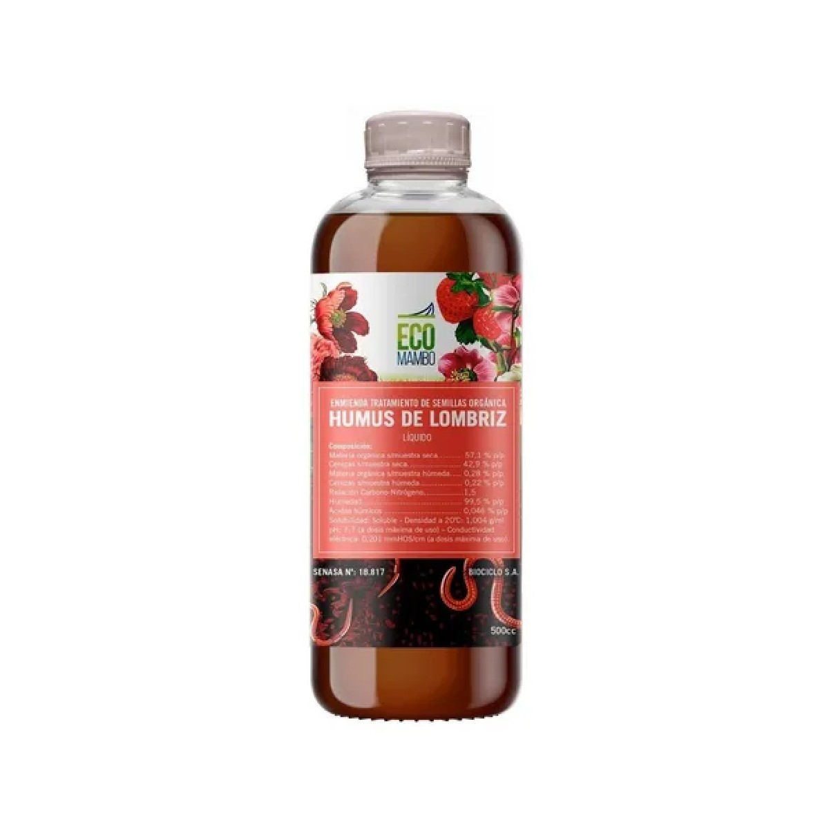 Eco Mambo Humus De Lombriz 500 Ml